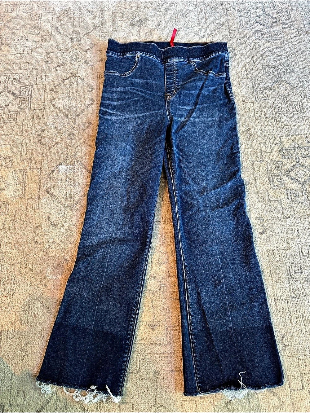 SPANX SPANXshape EveryWear Pull-On Flare Jeans Blue Medium